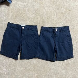 Navy blue Abercrombie boy’s jean shorts